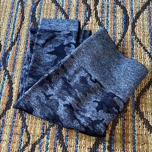 gymshark black/grey camo leggings